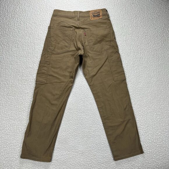 Levi’s 565 Workwear Canvas Pants Men’s 31x32 (Actual 30x31) Double Knee Utility - Picture 3 of 12